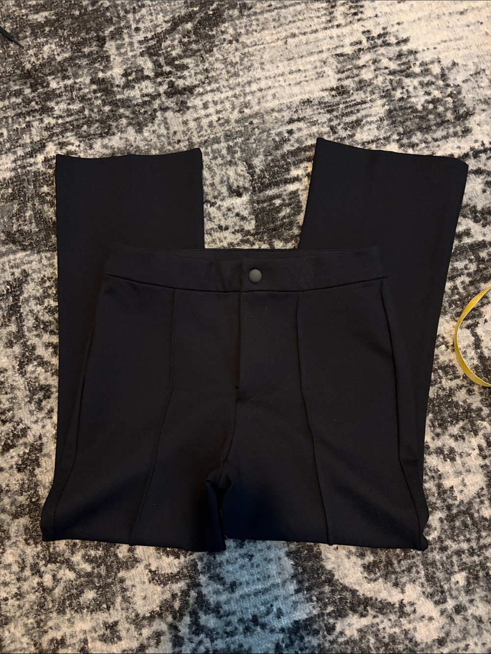 GAP Black High-Rise Ponte Trousers